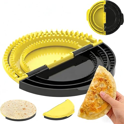 3 in 1 Tortilla Sealer Crimper Press, Burrito Maker, Adjustable
