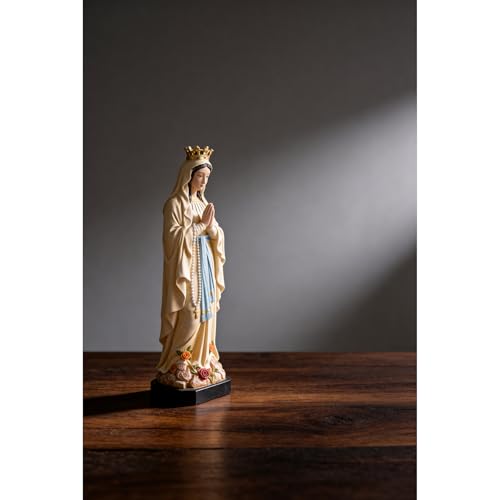 Estatua Nuestra Señora de Lourdes 10.24" miniatura 6