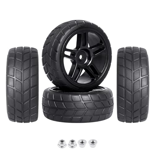 HobbyPark Glued 1/10 On-Road RC Touring Tires and Wheels