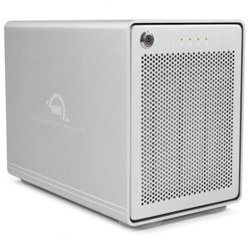 Mercury Elite Pro Quad OWC disco duro externo RAID 4 bay U3 carcasa almacenamiento 3