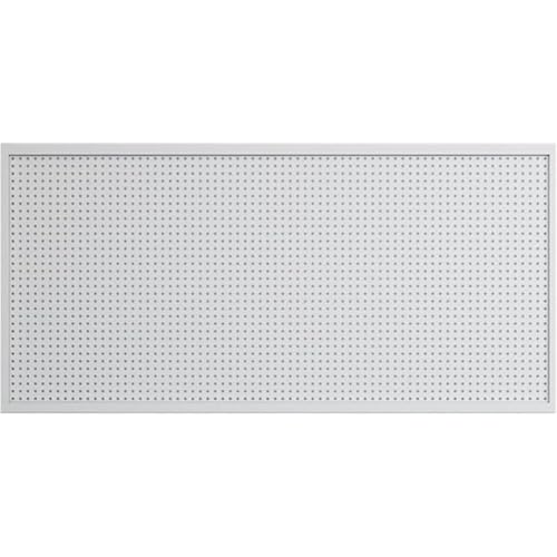 マグネット式有孔ボード 壁掛け収納パネル ステンレス製有孔フックラック Demanca キッチンカウンターや壁に取り付けることができ、穴あけ不要で収納スペースを拡張できます (40*60CM,ホワイト)