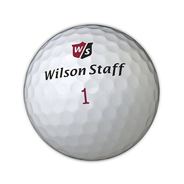 Wilson Staff, Weltweit weichster 2-teiliger Herren Golfball für maximale Reichweite, 12er-Pack, Fortgeschrittene, 29er Kompression, Kautschuk, Dx2 Soft, Weiß, WGWP37100