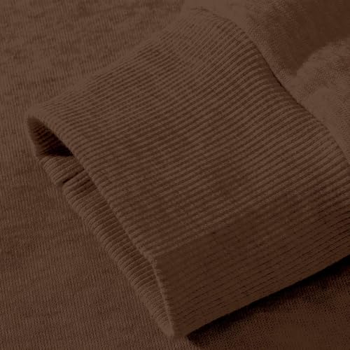 Sweat-shirt homme hiver basique et chaud à manches longues protectrices