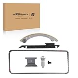 maXpeedingrods Engine Timing Chain Kit w/Chain Guide Rail Tensioner for Chevy Equinox Malibu Impala Cobalt HHR Captiva GMC Terrain Buick Regal LaCrosse Verano Pontiac G5 2.0 2.2 2.4L 9-4201SX 12680750