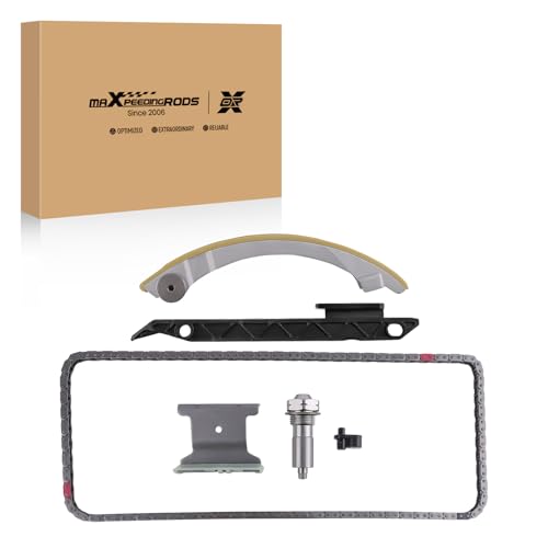 maXpeedingrods Engine Timing Chain Kit w/Chain Guide Rail Tensioner for Chevy Equinox Malibu Impala Cobalt HHR Captiva GMC Terrain Buick Regal LaCrosse Verano Pontiac G5 2.0 2.2 2.4L 9-4201SX 12680750