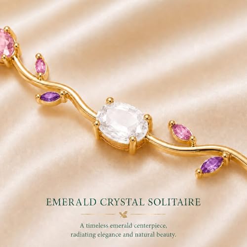 Image of Aurie Tulip Bracelet for Women & Girls | Anti Tarnish Stainless Steel Floral Bracelet |Party and Daily Wear Jewellery