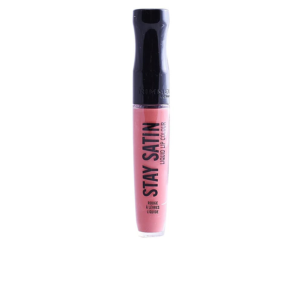Rimmel London Stay Satin Liquid Lipstick, Shoulder Pads, 5.5 ml, 720 Shoulder Pads, 5.5 ml (Pack of 1)