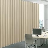 節電対策に【プロ仕様】 防炎ラベル付 一級遮光 日本製 高断熱 プレーンカーテン 色：エクリュ サイズ：(幅)100cm×(丈)115cm×1枚