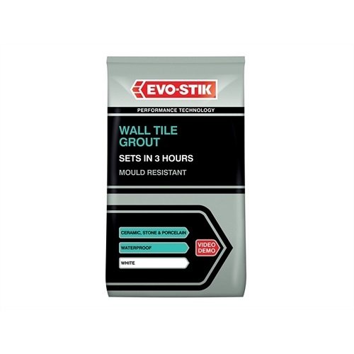 Evo-Stik Mould Resistant Wall Tile Grout 1.5kg White