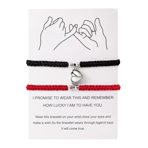 RLHRNDE Couple Knit Bracelets