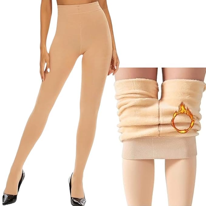 Women's Cozy Comfort Fur Stockings | Fleece Thermal Stockings for Winters-image-19