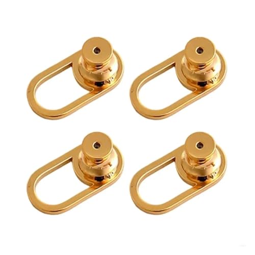 Soportes de metal para aretes pesados con 20 piezas de estabilizadores para lóbulos