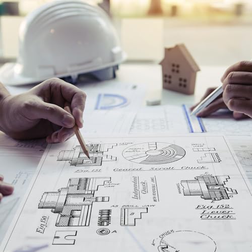 Papel vitela arquitectónico para dibujar y estructurar proyectos 7