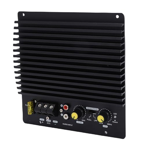 Amplificador para audio de automóvil de 12V para mejorar los graves del subwoofer