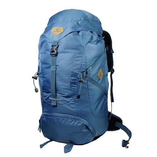 Guepardo, Mochila Guará 50 Litros com Cinta Ajustável e Divisórias Internas em Poliéster, Azul