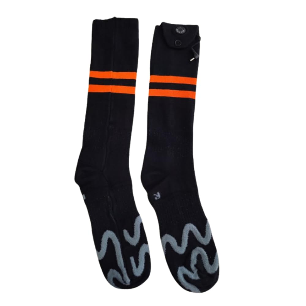 Heated Socks, Rechargeable Heated Socks for Men Women, 7.4V 3000mAh Battery Powered Electric Socks with APP Control 3 Heating Levels Foot Warmer for Winter Outdoor Sports Hunting Skiing Camping Hiking