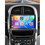 Car Radio for Chevy Malibu 2011 2012 2013 2014 2015 Stereo, 9‘’ Touch Screen Head Unit for Malibu Android Radio Bluetooth, Wireless Carplay Android Auto, GPS, WiFi, HiFi, Split Screen, SWC, Backup Cam