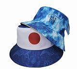 Hall of Aura Reversible Bucket Hat - 2026 Soccer World Championship Fan Apparel - Lightweight, Packable Unisex Hat for Match Day & Trav (Japan) Blue