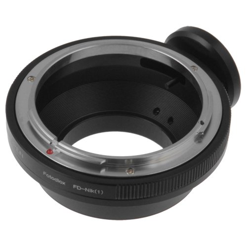 Fotodiox Lens Mount Adapter, Canon Fd Lens To Nikon 1-Series Camera, Fits Nikon V1, J1 Mirrorless Cameras, Fits Original Fd Lens And New Fd Lenses #TOP1