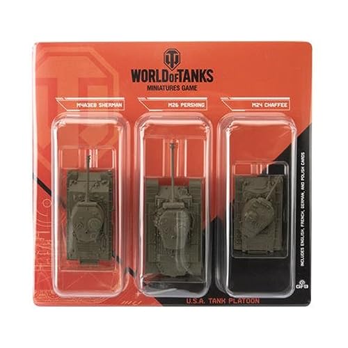 Char U.S.A. Tank Platoon Gale Force Nine pour modélisme