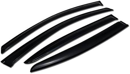 for 2008-2010 Dodge Avenger - Sun/RAIN Guard Smoke Vent Shade Deflector Window Visor 4pcs