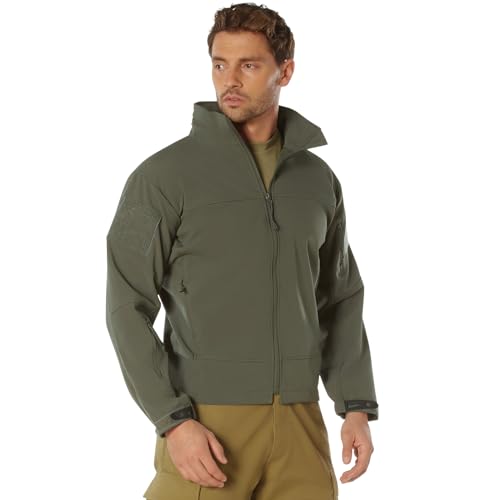 Veste Rothco Covert Ops Lt Weight Soft Shell Hydrofuge Coupe-Vent Multi-Poches