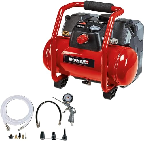 Einhell Compresor de batería TE-AC 36/6/8 Li OF Set Power X-Change (36 V, iones de litio, …