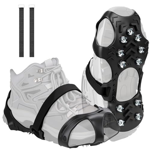 Vixplorn アイゼン 11本爪 チェーンスパイク XL