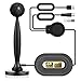 Oiqippnbv Antenna TV Digitale HD 4K/1080P per Interni/Esterni, Antenna TV Omnidirezionale con Portata di Oltre 120 Miglia e Amplificatore immagine