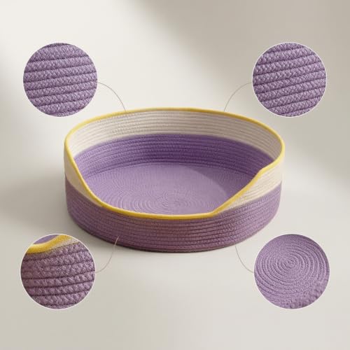 Panier pour chat résistant et coussin confortable lavable - 5