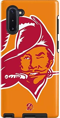 Skinit Pro Phone Case Compatible with Galaxy Note 10 - Officially Licensed NFL Tampa Bay Buccaneers Retro Logo Design