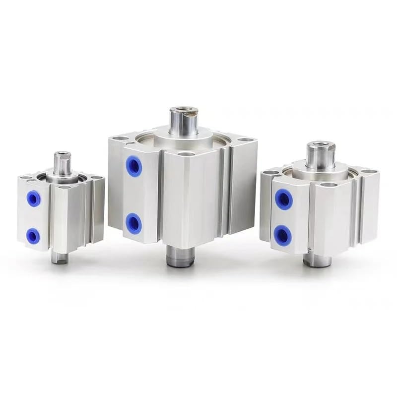 Cylindre pneumatique double tige SDAD32-B25 pour automatisation - 7