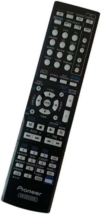 Replacement Remote Control Replace for TV/Audio/Projector VSX-520 VSX-521 VSX-822 VSX-823 for Pioneer Audio Video Receiver