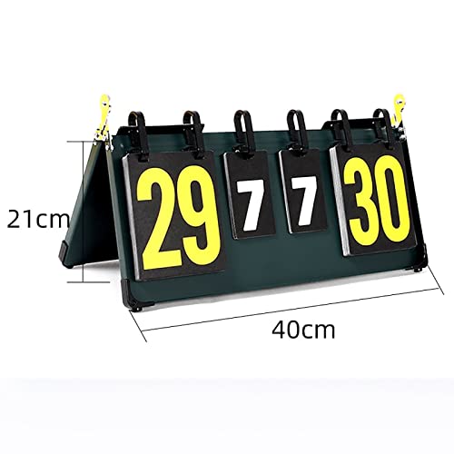 Marcador doble cara plegable para tenis y otros deportes miniatura 2