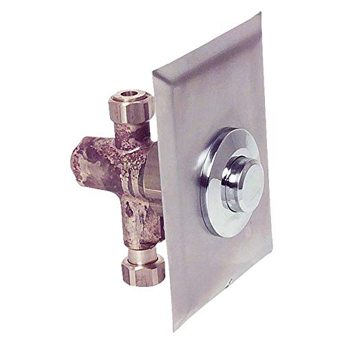 Preisvergleich Produktbild Benkiser Urinal-Wandeinbau Druckspüler 1 / 2" - 6012009