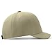 CLAPE Short Brim Baseball Cap, Fashion Cotton Anti Sweat Sunscreen Trucker Hats Short Bill Hats for Men Khaki