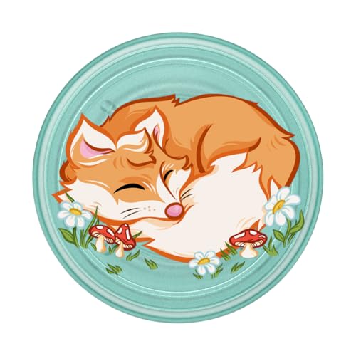 Image of PopSockets Adhesive Phone Grip, Holder, Phone Stand, Plant-Based - Sleepy Fox