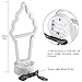 Ice Cream Shape Neon Sign, LED Neon Light Art Decorative Lights Operated by Battery/USB with Holder Base for Baby Room Christmas Wedding Party Supplies