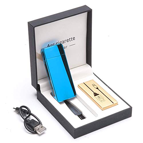 ASANMU Elektro Feuerzeug, USB Elektronische Feuerzeug Touchscreen Lichtbogen-Feuerzeug USB Aufladbar mit Batterieanzeige… – Bild 8
