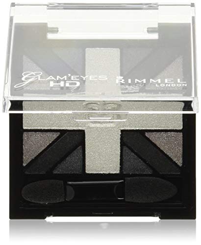 Rimmel Glam' Eyes HD Quad Eye Shadow Palette, Black Cab, .14 oz