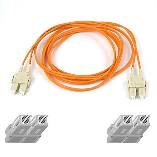 Cordon fibre optique jarretière duplex multimode 62.5/125 SC/SC Belkin 3 M