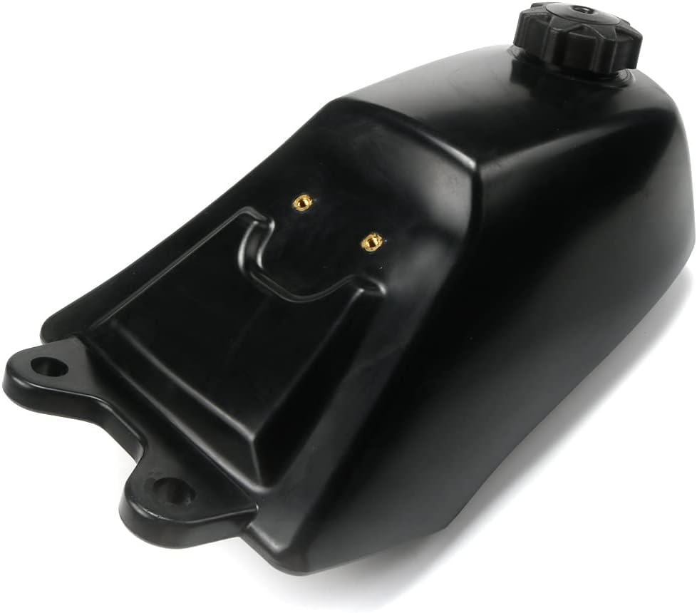 Gas Fuel Tank Black & Gas Cap Fits for 1985-1986 Yamaha Big Wheel 200 BW 200