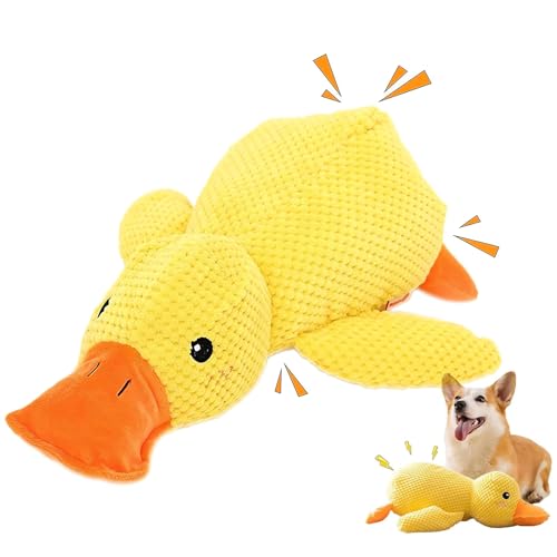 ZHYTUAL Giochi per Cani Calmante per Cani Giochi per Indistruttibile Adatti a Canis di Piccola Media e Grande Taglia Piccoli Gialli