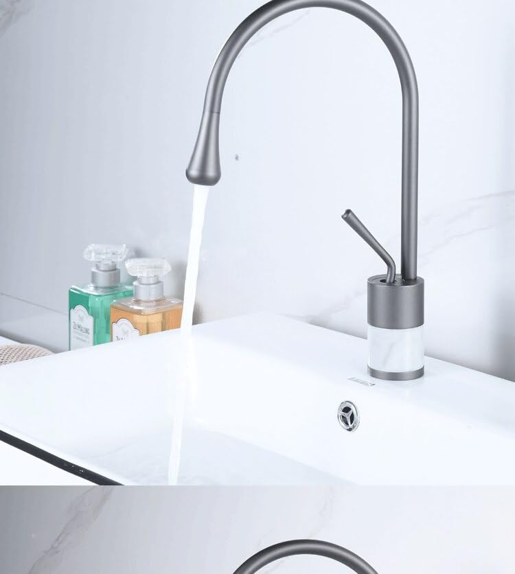 Robinet de lavabo rotation 360 pour un nettoyage facile