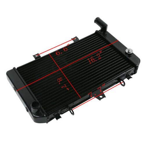 Amazon | 交換部品オートバイラジエーターアルミカワサキ ZRX1100 1996