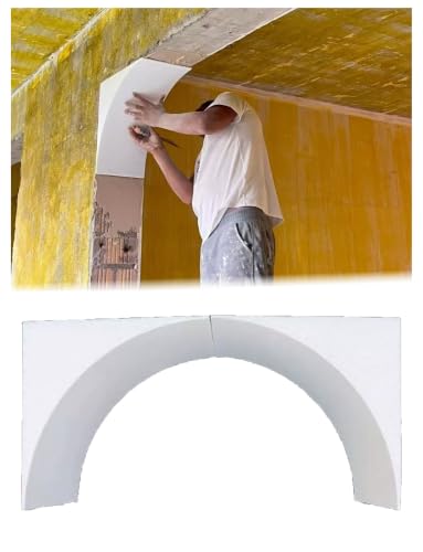 Soportes de arco anti-deformación para molduras curvas fáciles de montar en casa 2