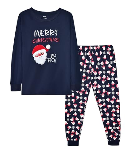 SkiBeaut Christmas Pajamas Set for Women Man