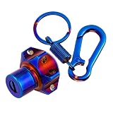 TOGEVAL Carcasa Cnc Para Llave De Motocicleta Aluminio Precisión Con Cubierta De Titanio Azul Baked Accesorios De Llave Para Motor