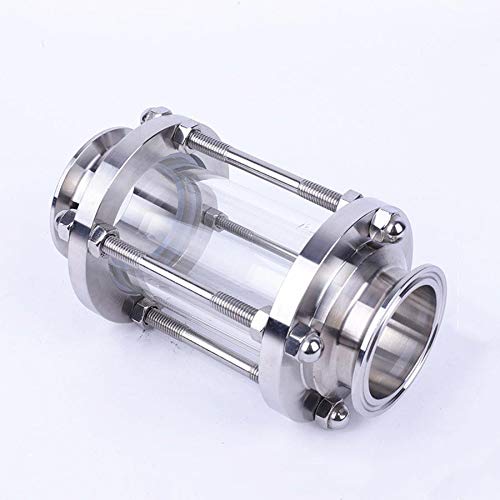 Dioptrie do zaparzania 6,3 cm Tri Clamp x 57 mm 2,25 cala rura OD SUS 304 ze stali nierdzewnej wziernik przepływowy armatura do piwa
