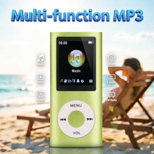 Lecteur MP3 son sans perte avec écran LCD 1,8" et autonomie longue durée - 2